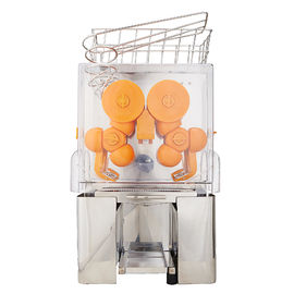 120W Taze Sıkılmış Portakal Suyu Otomat Makinesi Otomatik Besleme Haznesi