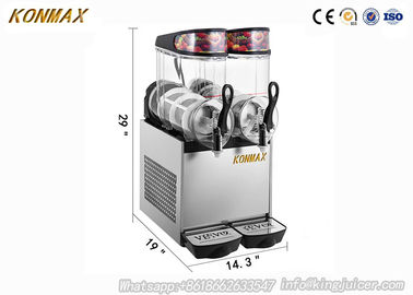 Paslanmaz Çelik Ticari Margarita Makinesi Süt Sıkma İç - Dış Dondurucu Silindir