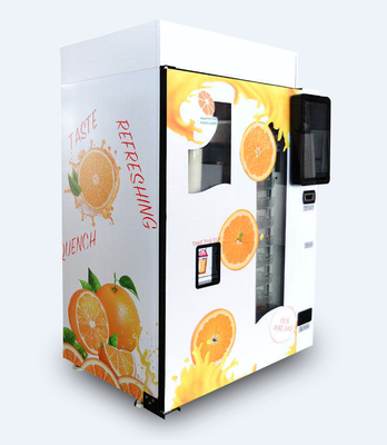 Otomatik Para İşletilen Taze Sıkılmış Portakal Suyu Otomat Makinesi Soğutma Sistemi